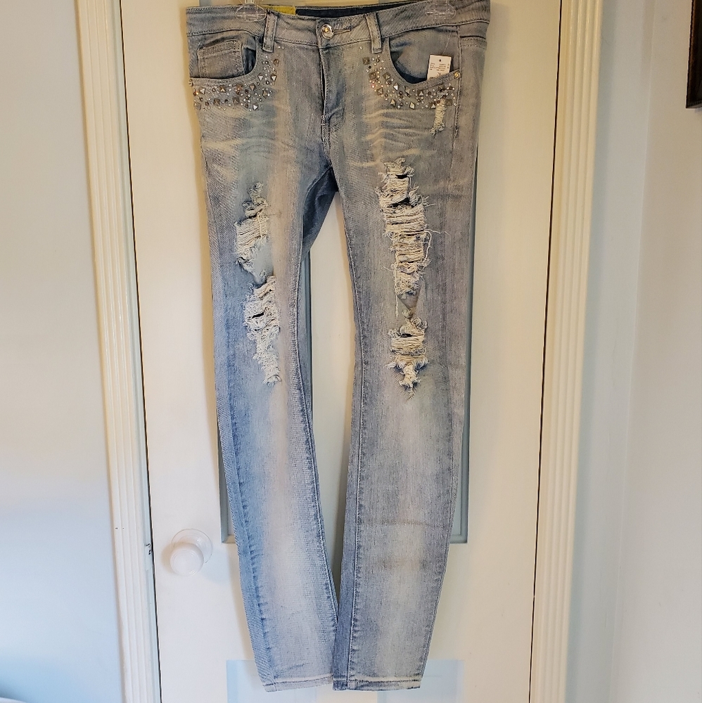 MACHINE low-rise jeans